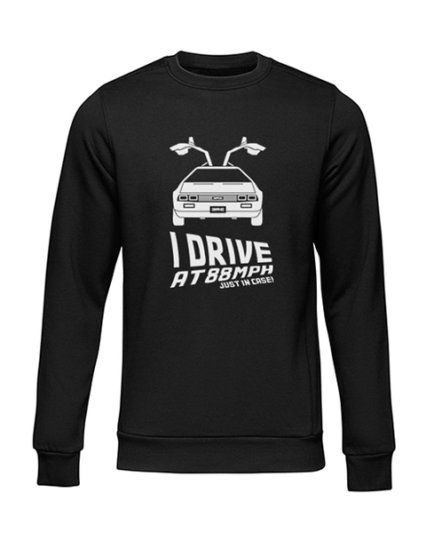 JuiceBubble I Drive At 88mph Sweater -Black