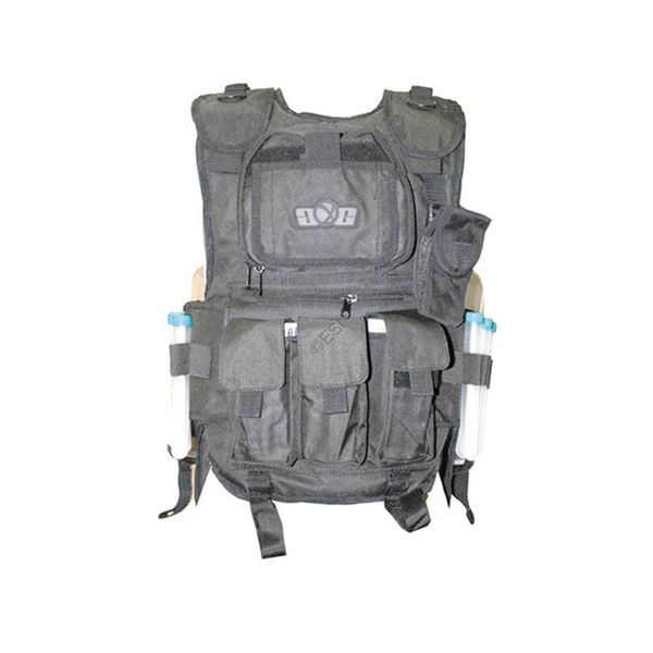gxg paintball deluxe tactical vest black