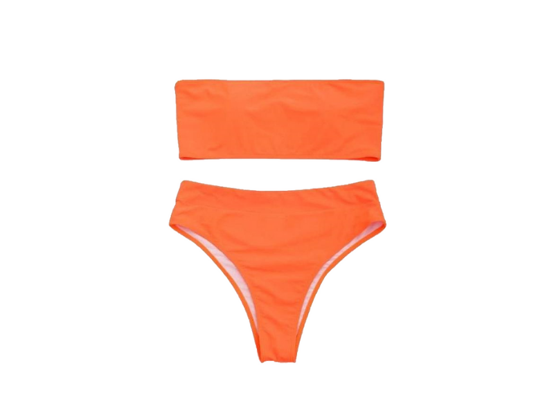 Cheeky Bum Bikini Orange