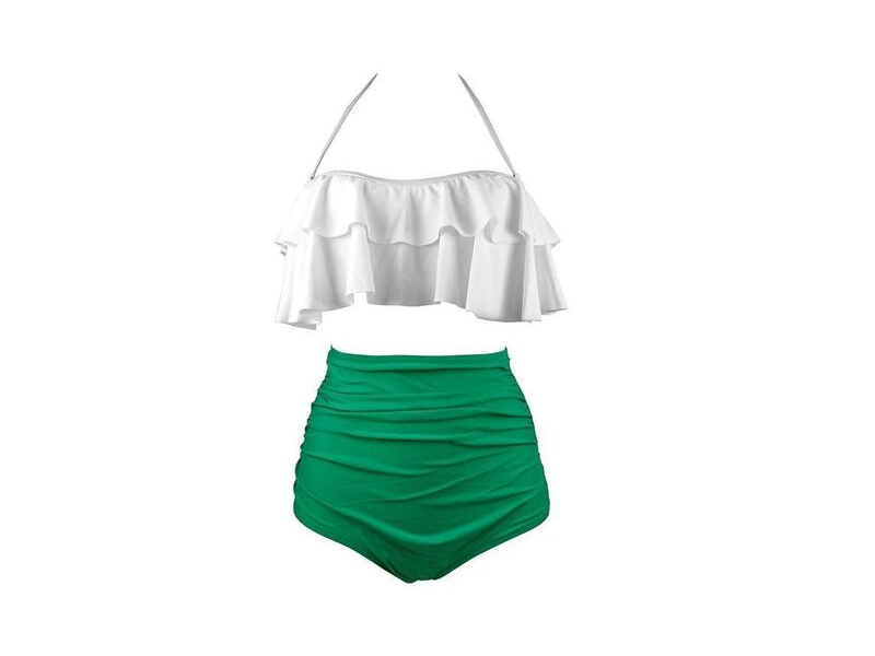Mother Nature Green High Waist Bikini