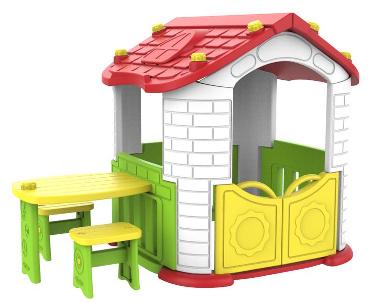 Jeronimo Play House - Dining - Red/Yellow
