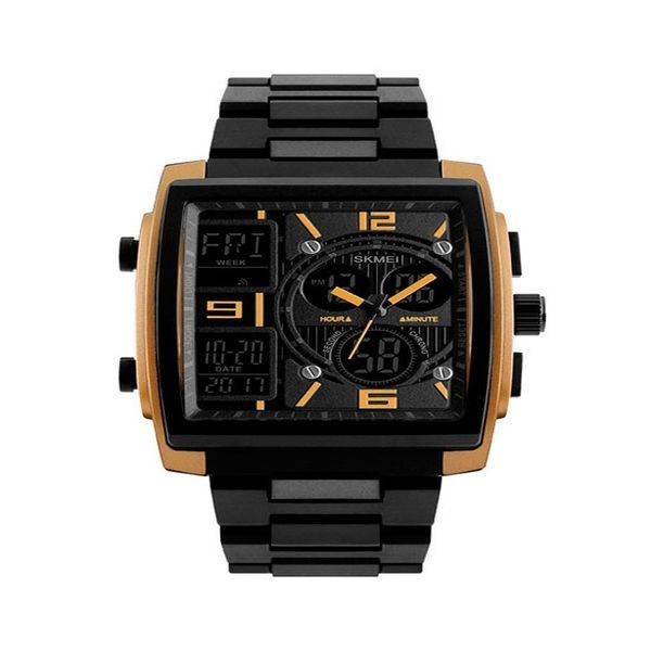 SKMEI 1274 Analog Digital 5ATM Waterproof Sports Wrist Watch