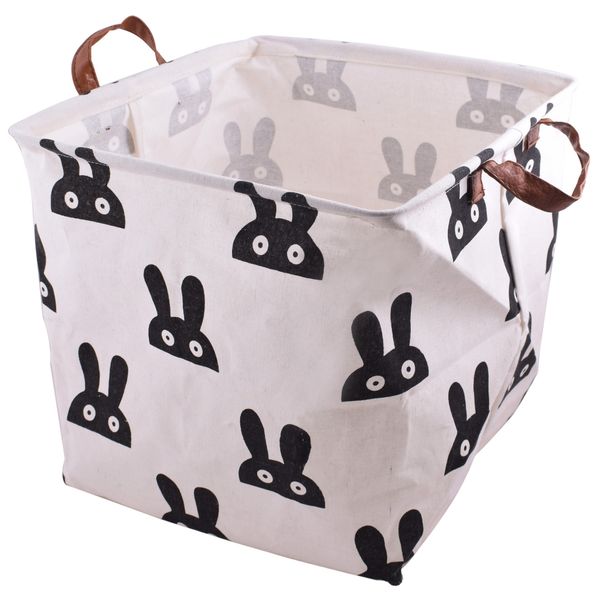 Laundry Basket - Square Bunnies