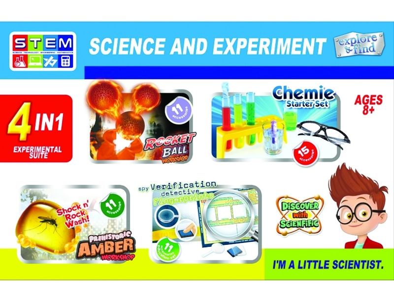 Jeronimo - 4in1 Science and Education set