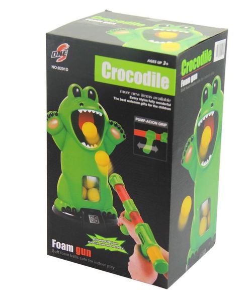 Jeronimo Crocodile Foam Gun