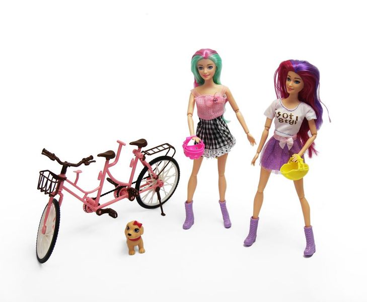 Camaner Doll - Tandum Bicycle Girls