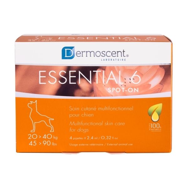 Essential 6 Spot on for Dogs 20-40kg 4's