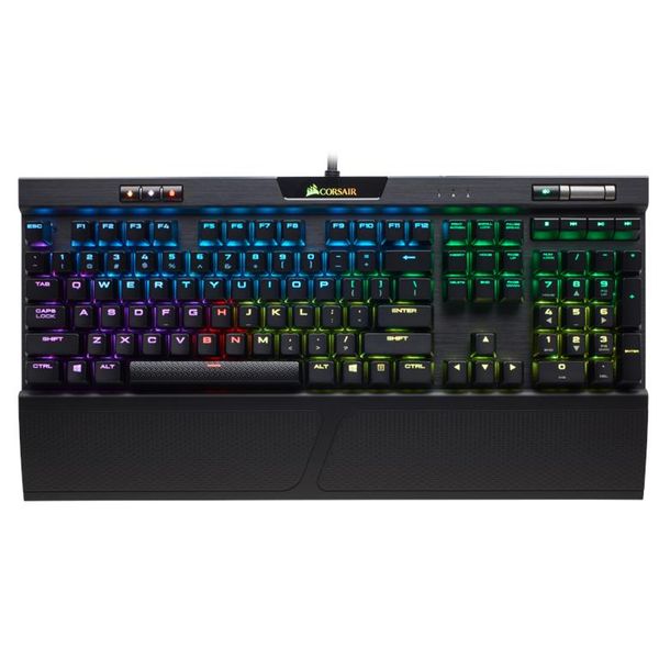 Corsair K70 RGB MK.2 Rapidfire Mechanical Gaming Keyboard - Cherry MX Speed