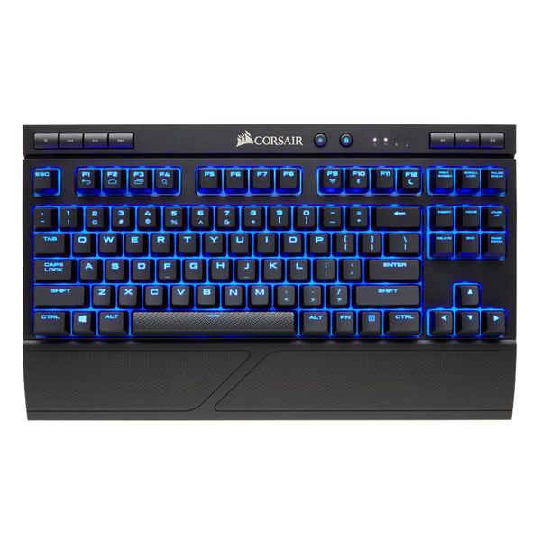 Corsair K63 Wireless Mechanical Gaming Keyboard - Blue LED - Cherry MX Red