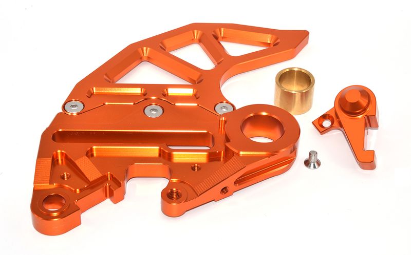 KTM Rear Brake Disc Guard - Orange