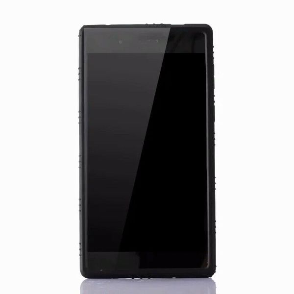 TUFF-LUV Silicone Case for Lenovo TB-7304 - Black