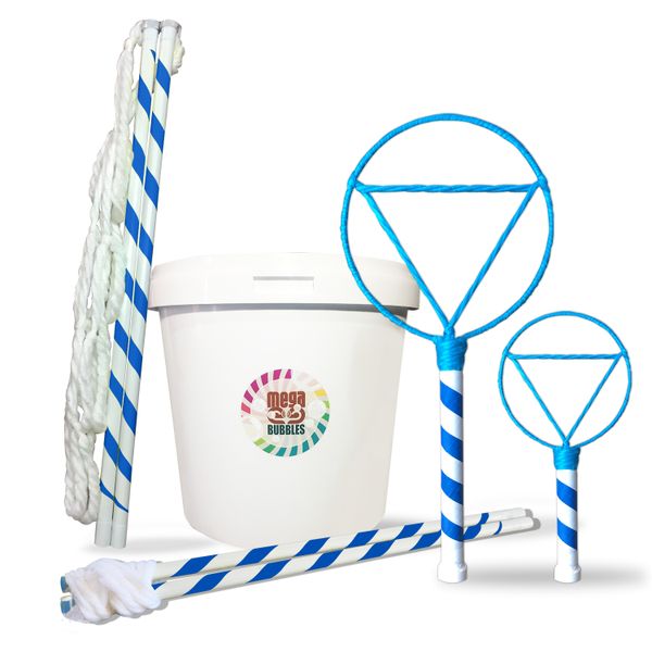 Mega Bubbles - Giant Bubble Party Kit in Blue