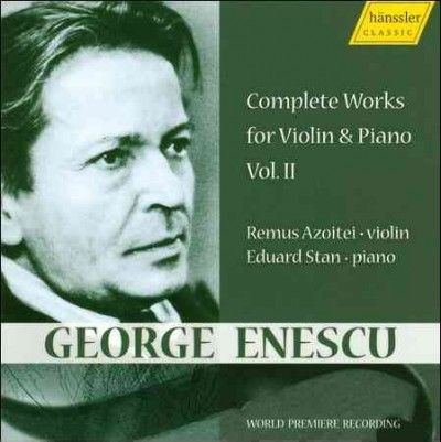 Complete Works for Violin and Piano Vol. Ii (Azoitei) (CD / Album)