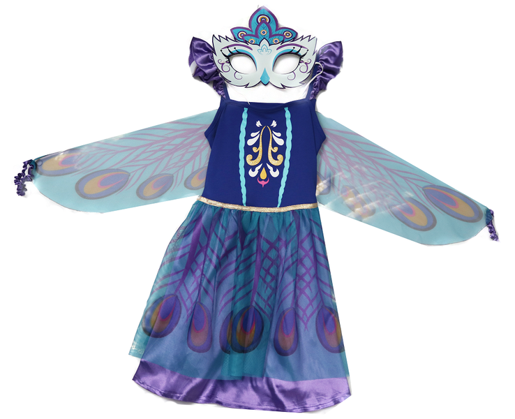 Enchantimals Patter Peacock Dress Up Age 3 To 4 Years