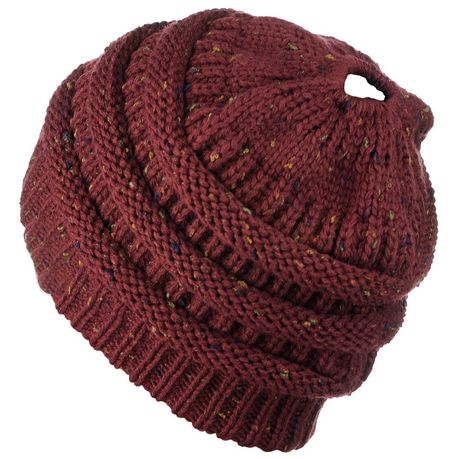 GoVogue Ponytail \u0026 Messy Bun Beanie 