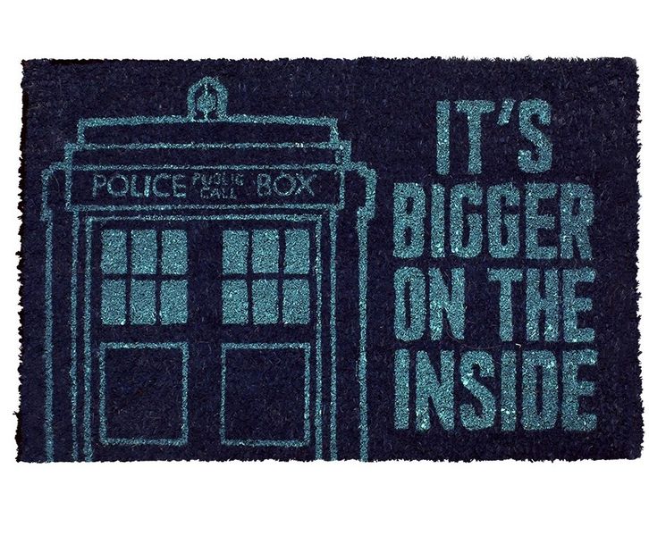 Dr Who “It’s Bigger on the Inside” Door Mat