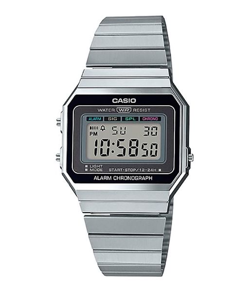 Casio Retro Silver A700W-1ADF Watch