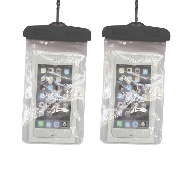 Waterproof Smartphone Pouch &amp; Underwater Case Double Pack