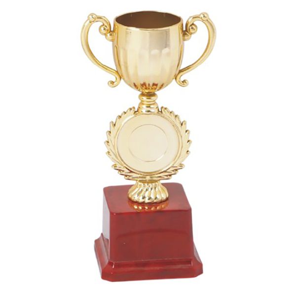 Gold Cup Trophy - 18cm