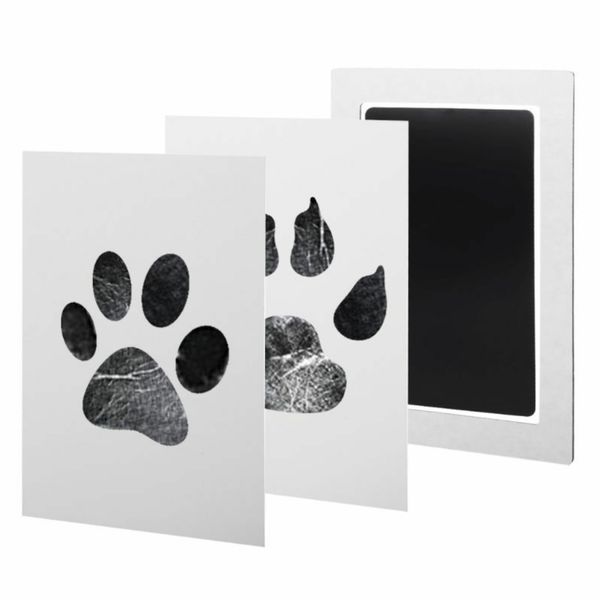 Footprint Handprint Ink Pad &amp; Cards For Baby Or Pet Paw Print