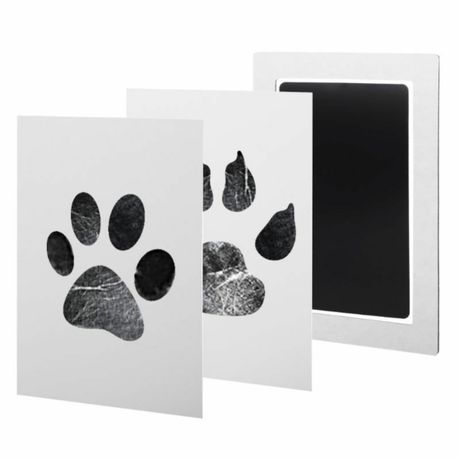 Baby Footprint Kit,Ink Pad for Baby Hand and Footprints - Dog Paw Print  Kit,Clean Touch Baby Foot Printing Kit, Newborn Baby Handprint Kit with 8