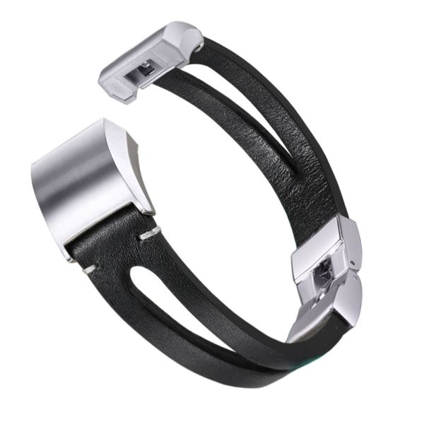 FocusFit - Fitbit Charge 2 Compatible Leather Band Strap