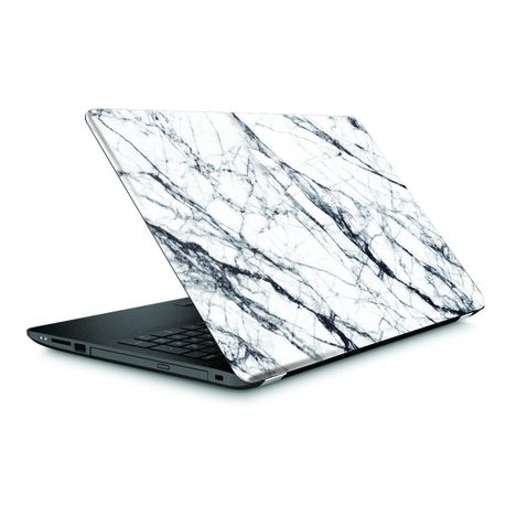 marble effect laptop case