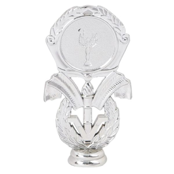 Silver Shield Figurine
