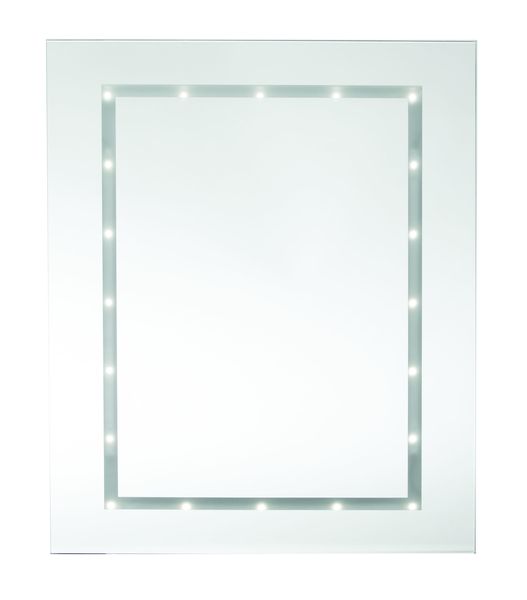 Rectangular Battery Powered Mirror