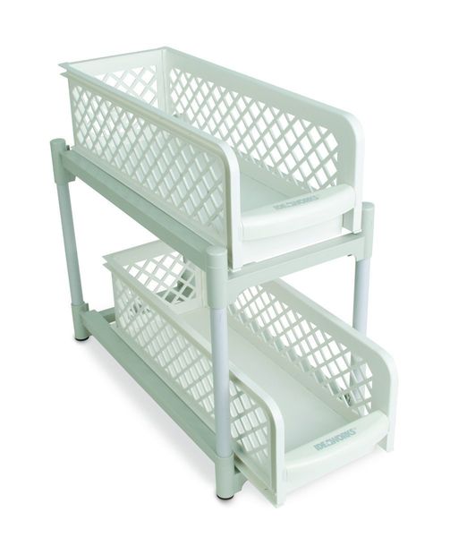 Portable 2 Tier Basket Drawers