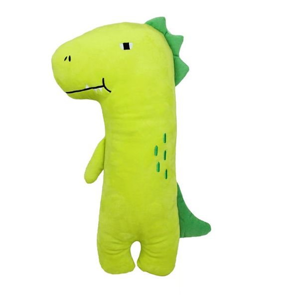 Kids Soft Stuffed Travel Pillows With Seat Belt Covers - Dinosaur