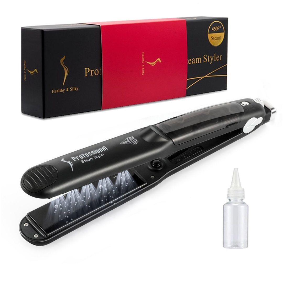 Steam Hair Straightener Flat Iron Professional Ceramic Tourmaline Shop Today. Get it Tomorrow takealot