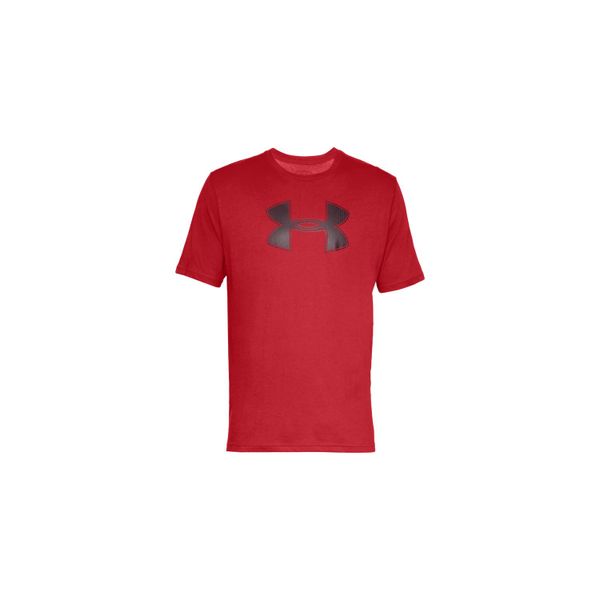 Under Armour - Big Logo Short Sleeve Shirt Red Training Mens - Red