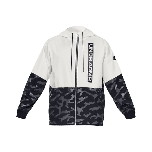 Under Armour - Pursuit Windbreaker White/Black Basketball Mens