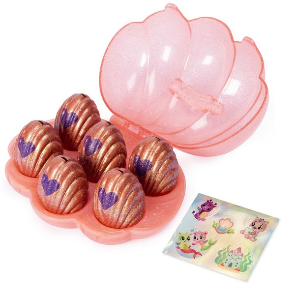 Hatchimals Season 5 Colleggtibles 6 Pack Sea Shell - Peach