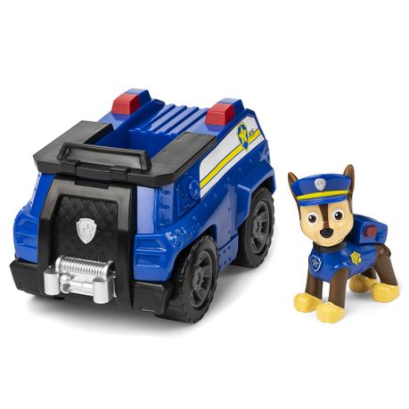 blue paw patrol car