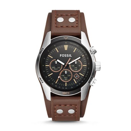 Coachman Brown Leather Watch - CH2891 