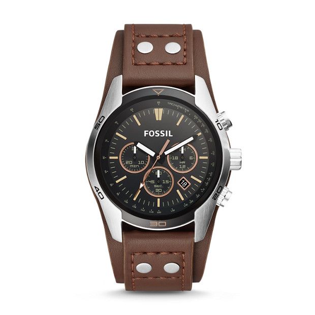 Fossil Men's Coachman Brown Leather Watch CH2891 Shop Today. Get it Tomorrow!