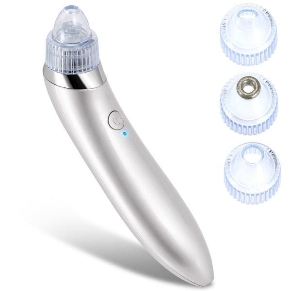 Vacuum Electric Blackhead Suction Tool Pore Cleanser - White