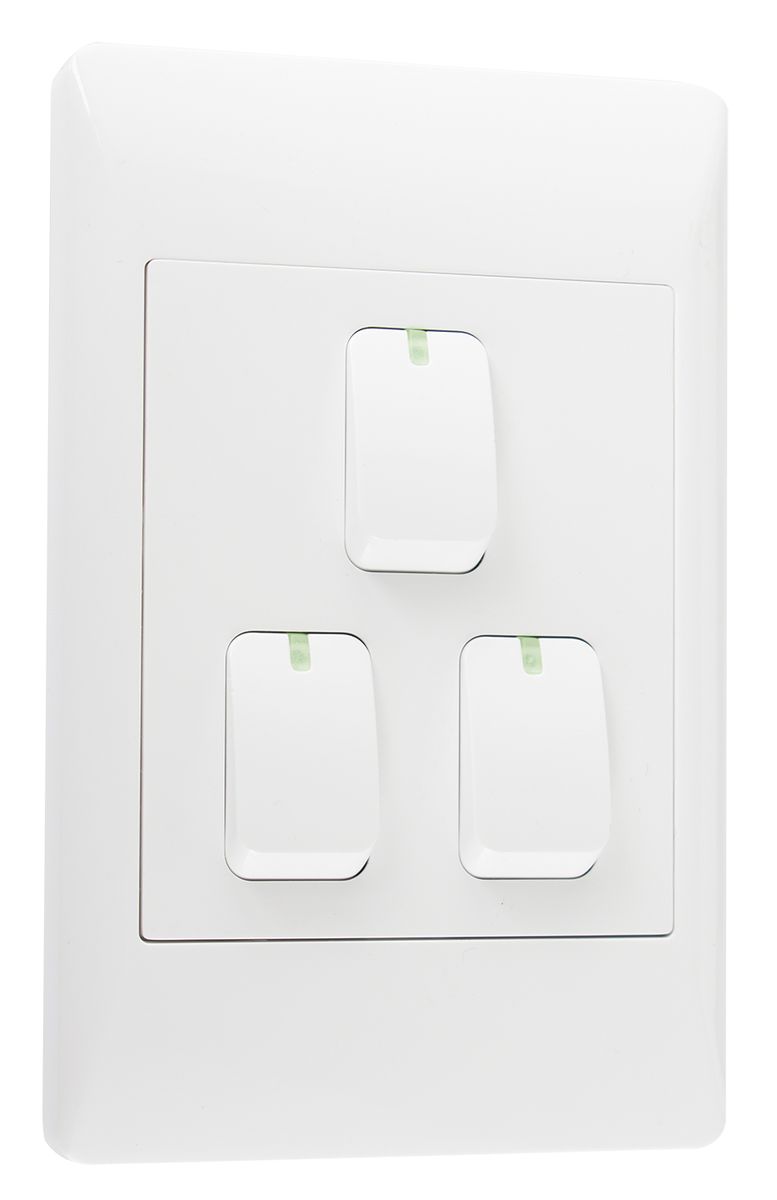 3 lever 2 way light switch
