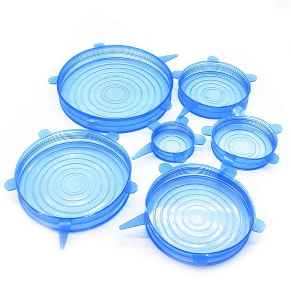 Silicone Stretch Lids - Durable and flexible