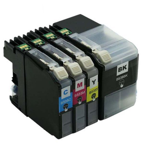 Brother LC539XL / LC535XL / 539 / 535 Ink Cartridge Multipack - Compatible
