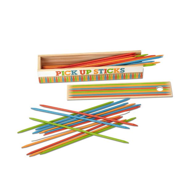 Melissa &amp; Doug Wooden Pick-Up Sticks
