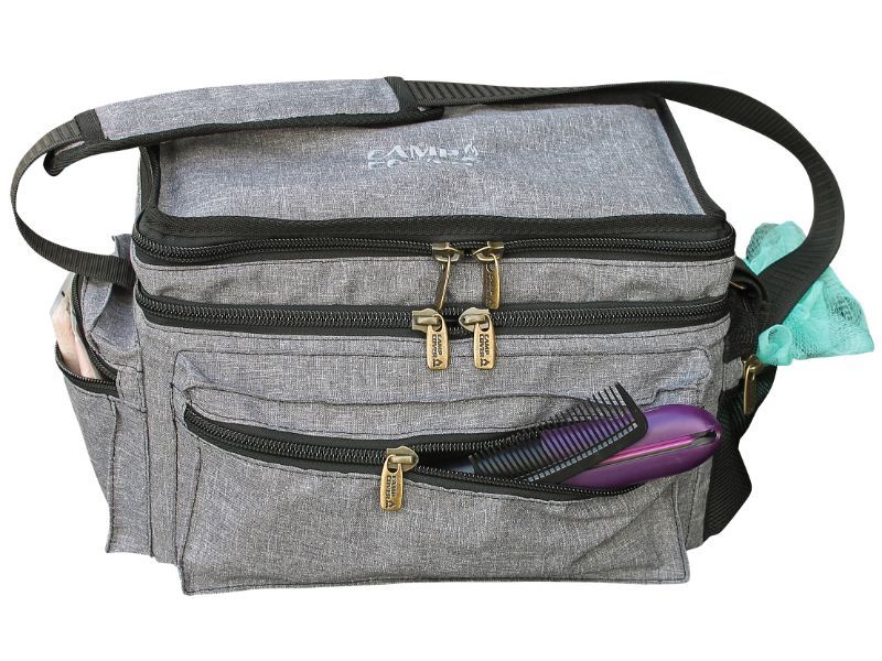 Camp Cover Vanity Cotton Light Grey