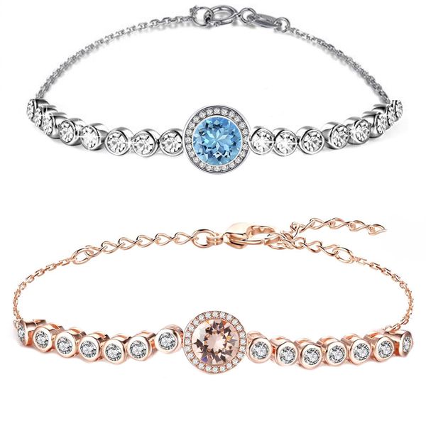 Civetta Spark Emma Bracelet Set - Made With Swarovski Crystal