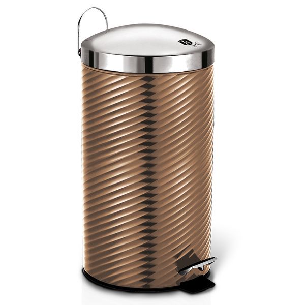 Berlinger Haus 20L Pedal Bin - Rose Gold Edition
