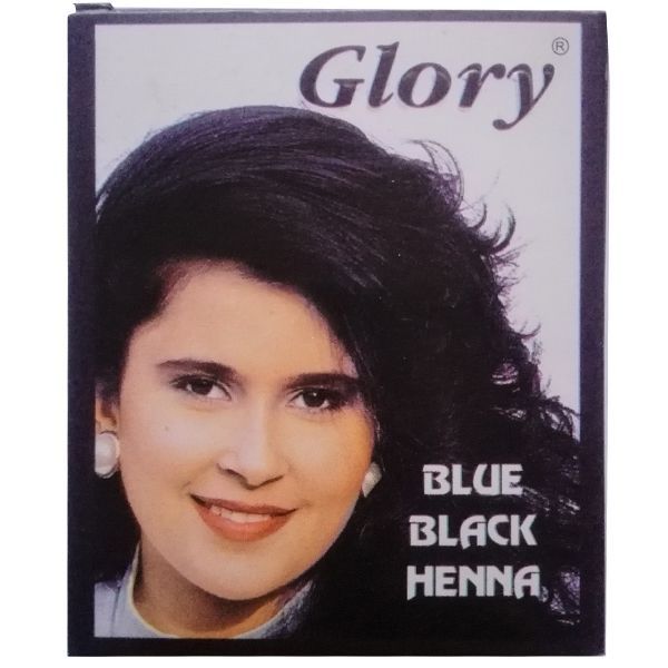 Glory Henna Blue Black Hair Dye