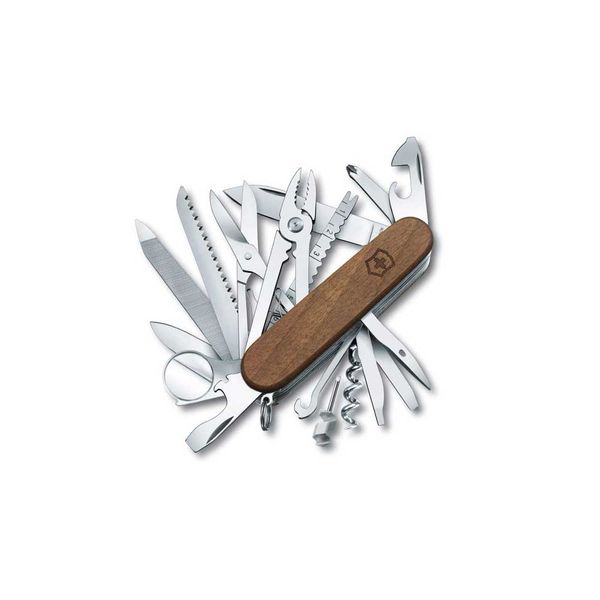 Victorinox Swiss Champ Wood Pocket Knife