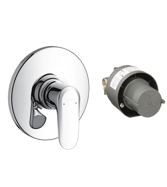 Hansgrohe Ecos Shower mixer set for concealed installation