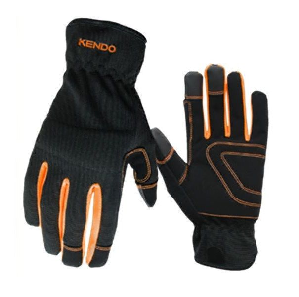 Kendo Glove - Nubuck Leather - Safety Gloves (Size: Medium)